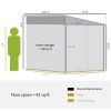 Outdoor Garden Storage Shed Tool House(Not Supported non-defective remorse returns)
