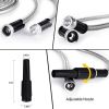 304 Stainless Steel Garden Water Hose Pipe Flexible Lightweight Kink Free Garden Water Outdoor Hose