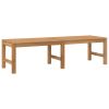 Patio Bench 59.1" Solid Teak Wood