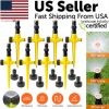 360° Rotation Auto Irrigation System Garden Lawn Sprinkler Patio Save Water USA