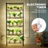 Plant Stand with Grow Light, 6-Tier Large Tall Plant Shelf with 150W Full Spectrum Grow Light